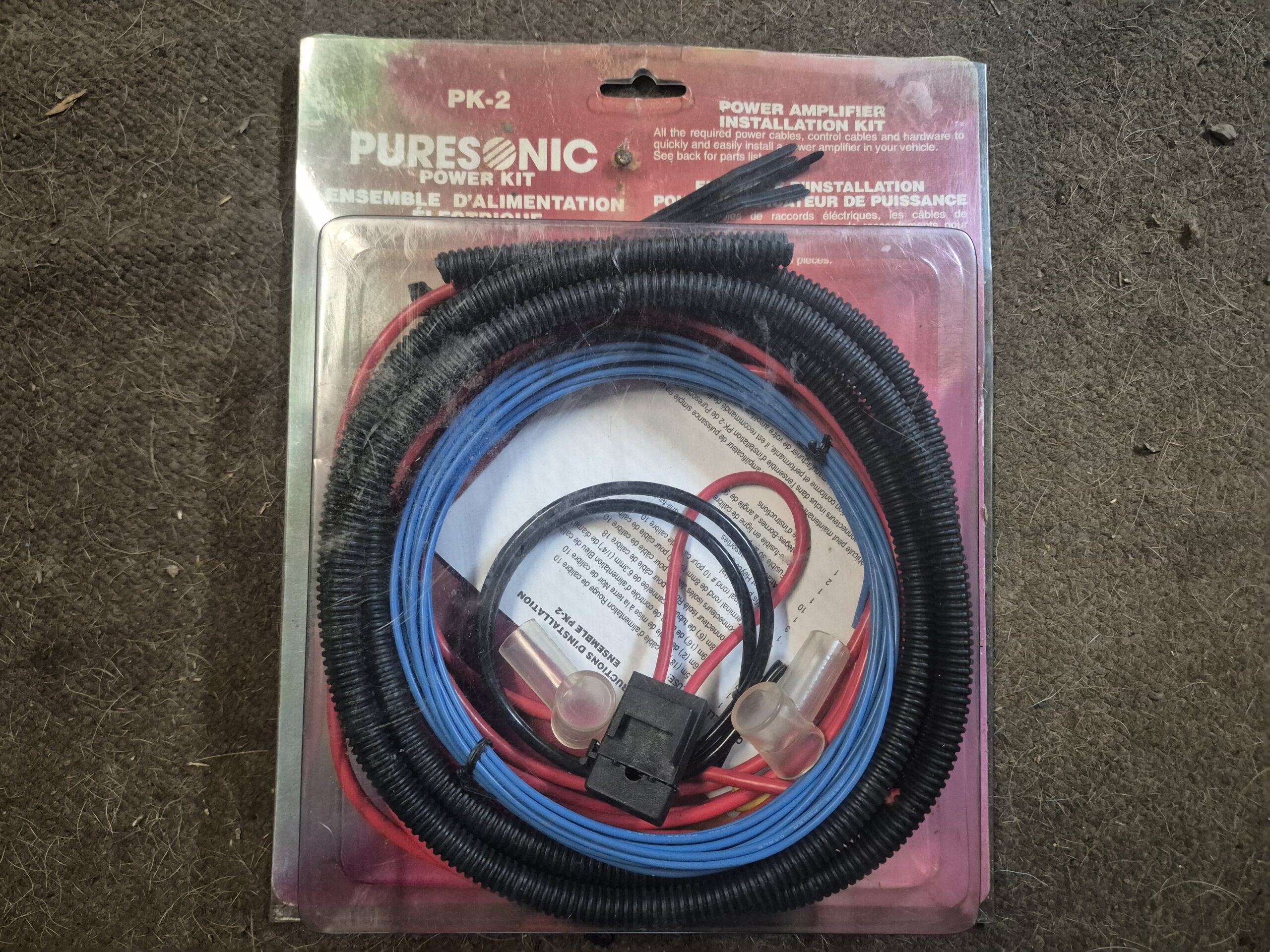 20260728_123932 Puresonic PK-2 installationskit til effektforstærker - Billede 1